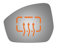 SIDE VIEW MIRROR HEATED